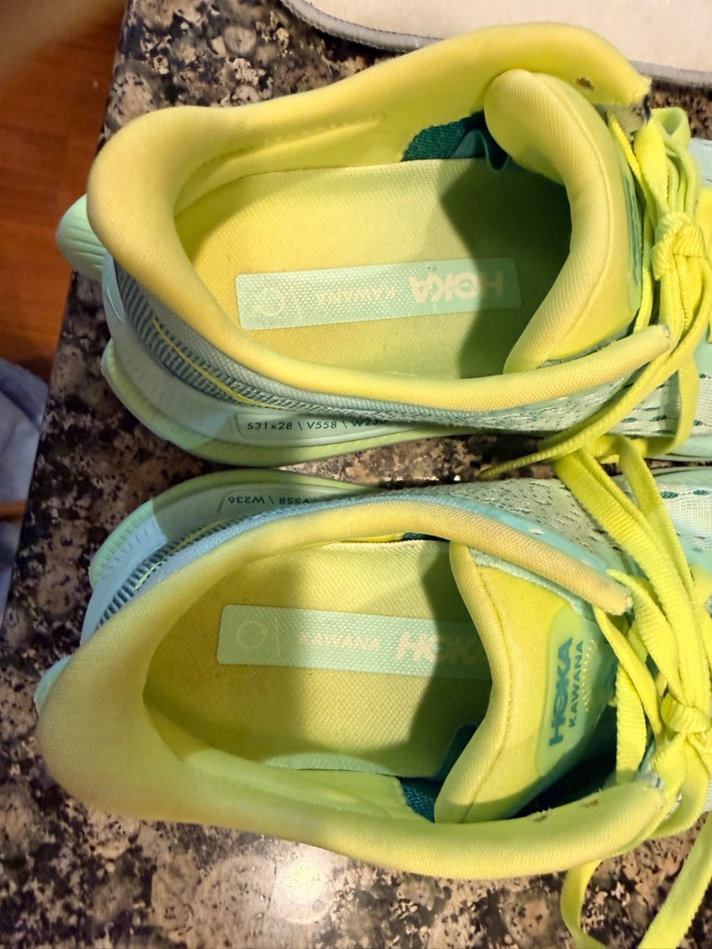 Hoka Kawana “Sunlit Ocean/Ocean Mist” colorway Women 5B - Picture 8 of 12